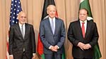 نشست سه جانبه افغانستان، آمریکا و پاکستان در داوس برگزار شد